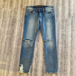 🌟Classic Joe’s Jean Straight Ankle Mila Jeans Distressed Sz 27